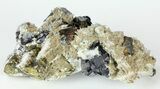 Sphalerite, Chalcopyrite, Quartz & Galena Association - Bulgaria #62247-1